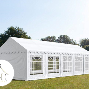 Šator za zabave 3x10m, PVC cerada, bijela