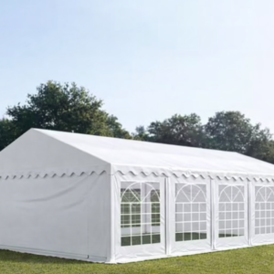 Šator za zabave 5x10m, PVC cerada, bijela AKCIJSKA CIJENA