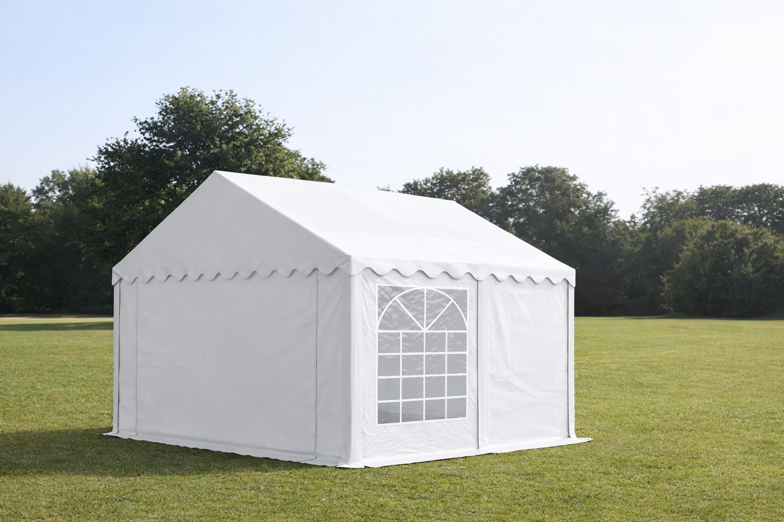 Šator za zabave 3x5m, PVC cerada, bijela