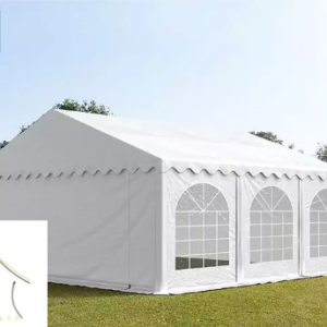 Šator za zabave 6x6m, PVC cerada, bijela