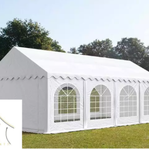 Šator za zabave 3x8m, PVC cerada, bijela